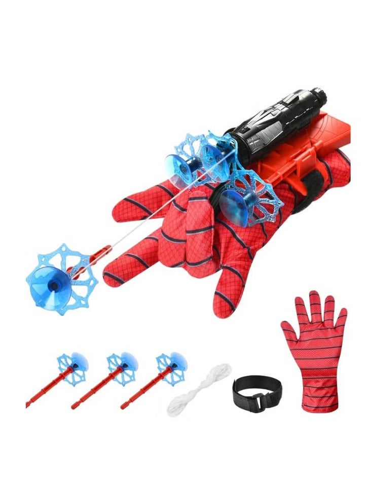Neomwang Spider Shooting Glove, Spider Hero Gloves for Kids, Spider-Man Toy Glove, Spider-Man Web Shooter, Launching Toy, Wrist Toy Set, Cosplay Shooting Glove. - Image 2